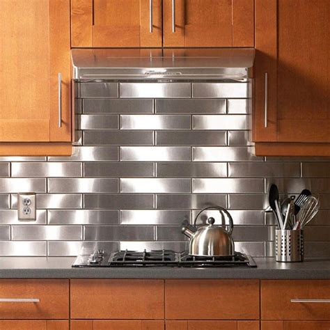 metal sheet kitchen|metal kitchen backsplash cabinets.